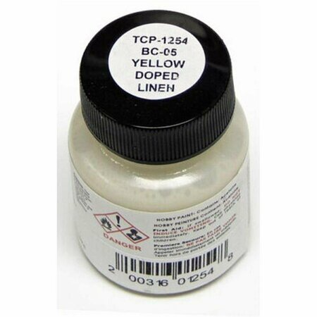 TRU-COLOR PAINT Bc-05 Paint, Yellow Dope Linen TCP1254